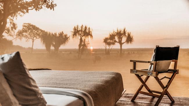 The new accommodation looks out over the Mary River wetlands.