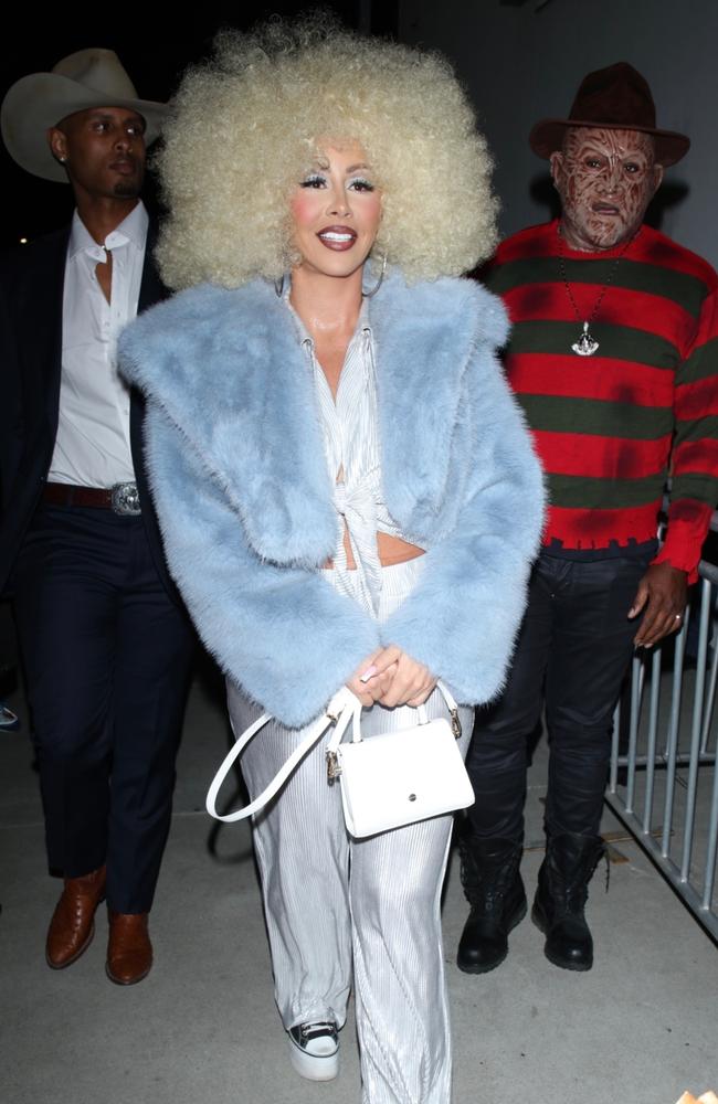 Amber Rose at the Unruly Halloween Party in Hollywood. Picture: Star Influx LA/Backgrid