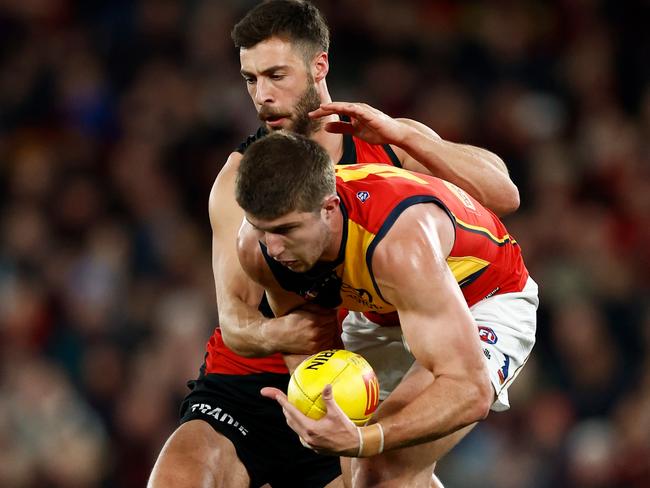 The Crows lost Murray and Jordon Butts to injury against Essendon. Picture: Michael Willson/AFL Photos via Getty Images