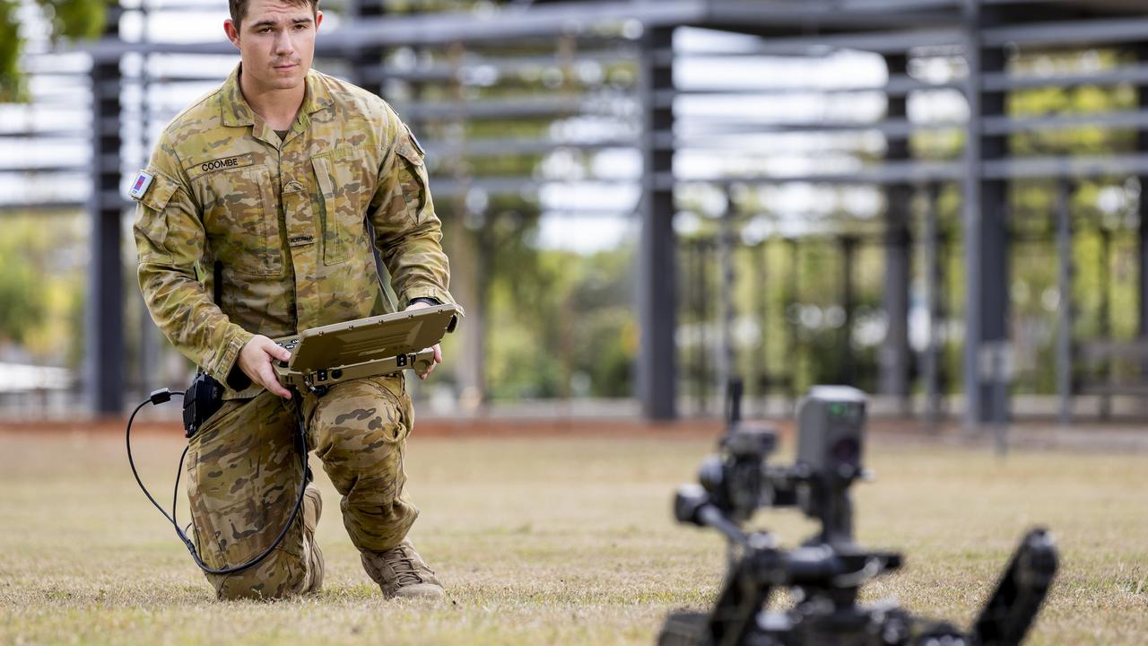 Townsville’s 3rd Combat Engineer Regiment trialled robots Herald Sun