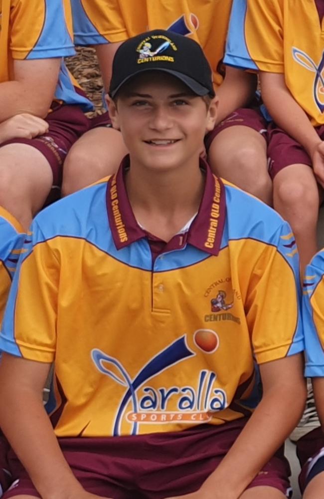 Kori Ramsden earlier in his cricketing career.