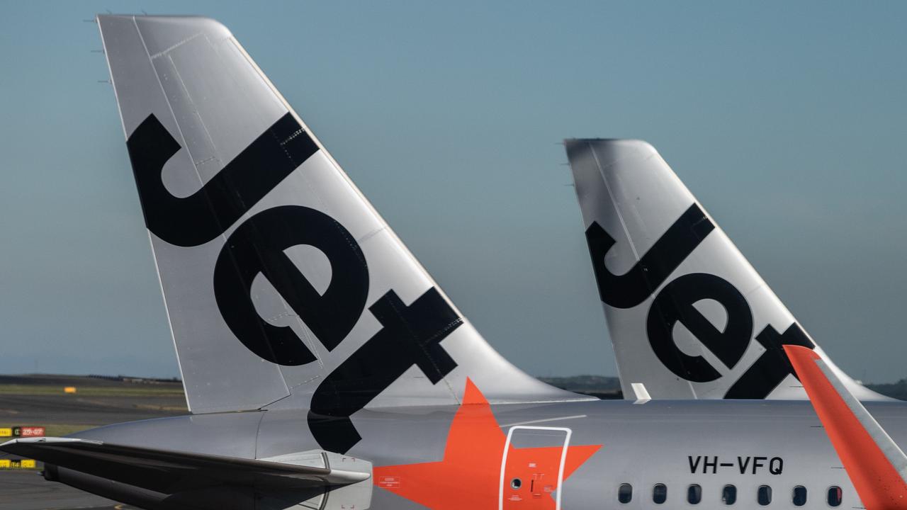 Passengers on Jetstar flight JQ520 were allowed to enter Sydney without a health screening in a major breach of health orders. Picture: AAP Image/James Gourley