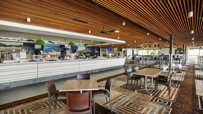 Inside the Noosa Heads Surf Life Saving Club in 2020. Photo Lachie Millard