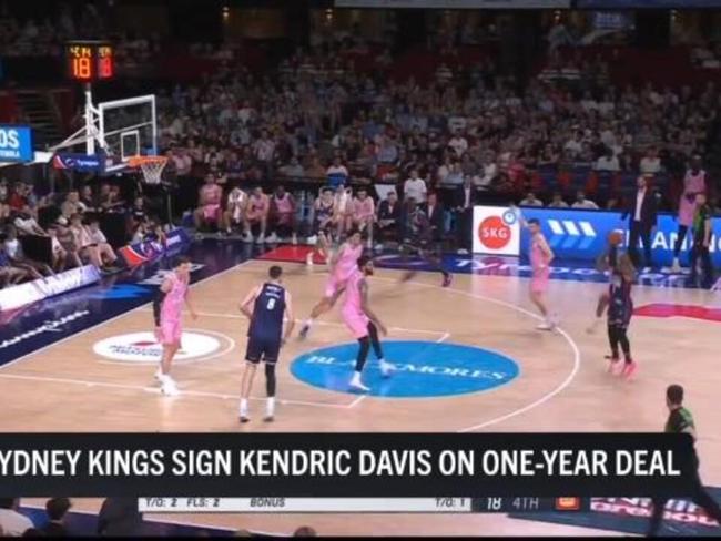 Sydney Kings sign superstar guard Davis