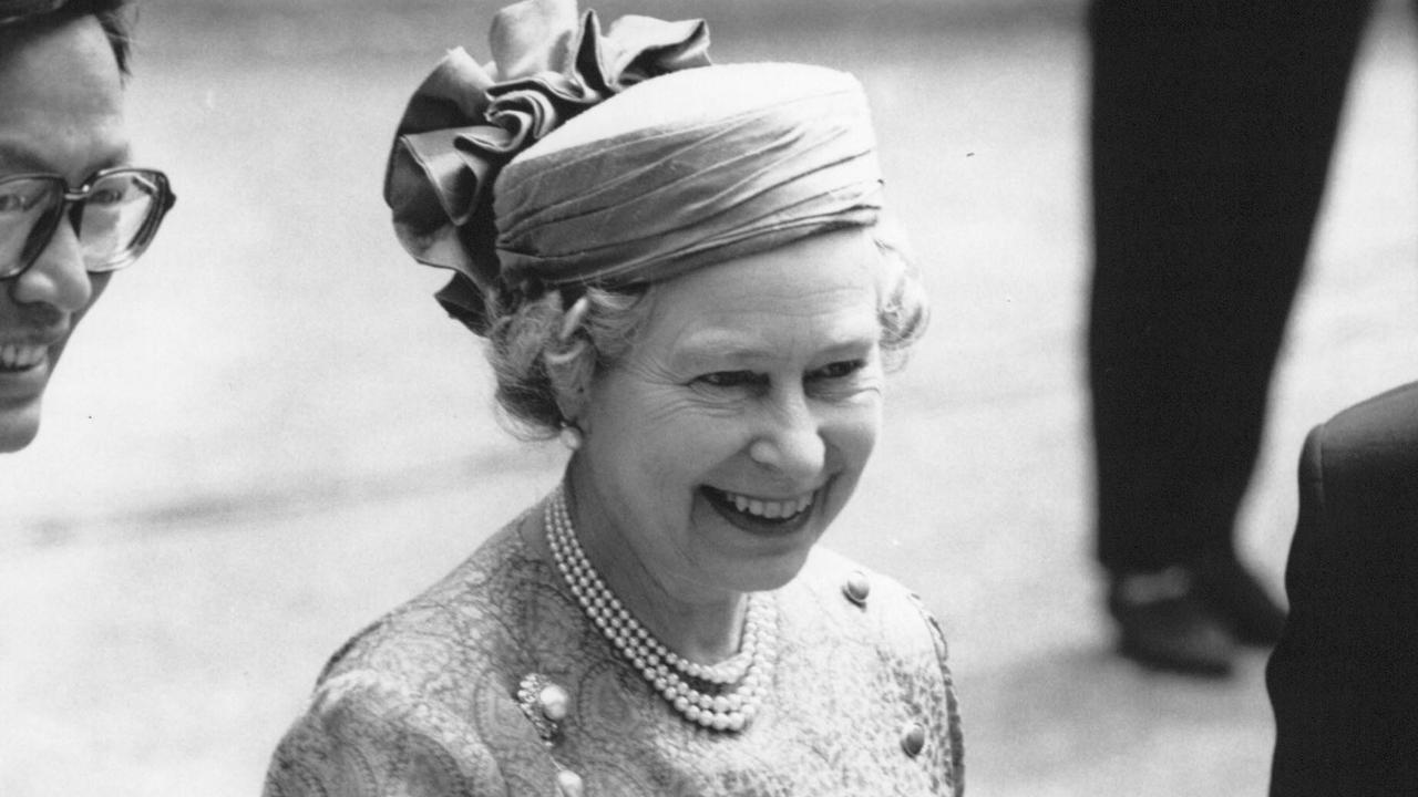 Queen Elizabeth II during her 1992 Australia tour.