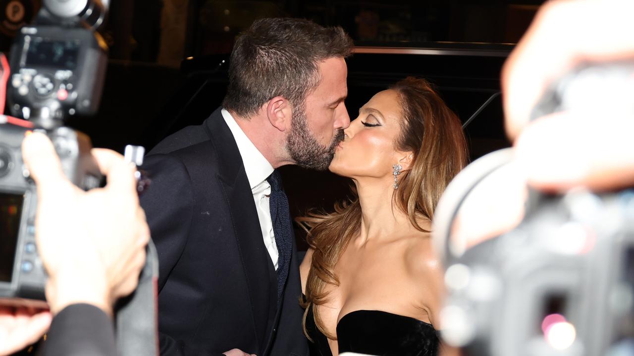 J Lo released an album and film earlier this year devoted to the couple’s long path to marriage. Picture: Getty