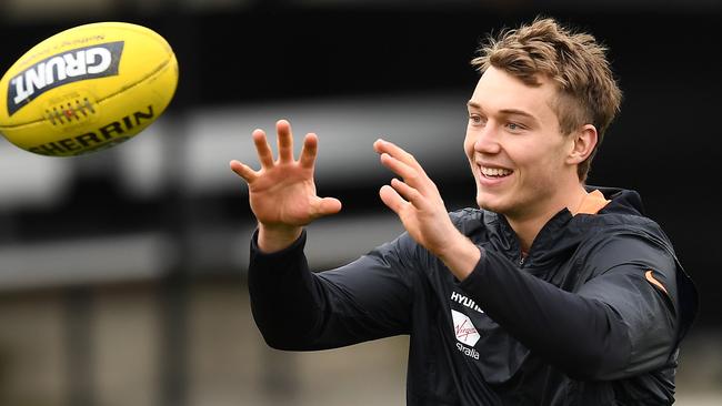 Patrick Cripps of the Blues.