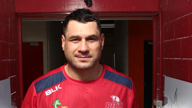 George Smith has had his first training session with the Queensland Reds.