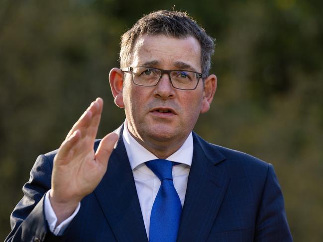 Right from the moment Dan Andrews was elected, he has been involved in controversies contrary to the traditions of the Westminster system of government. Picture: Jason Edwards