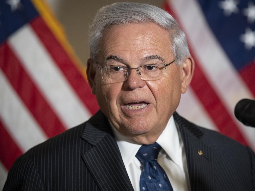 Senate Foreign Relations Committee chairman Bob Menendez. Picture: Getty Images