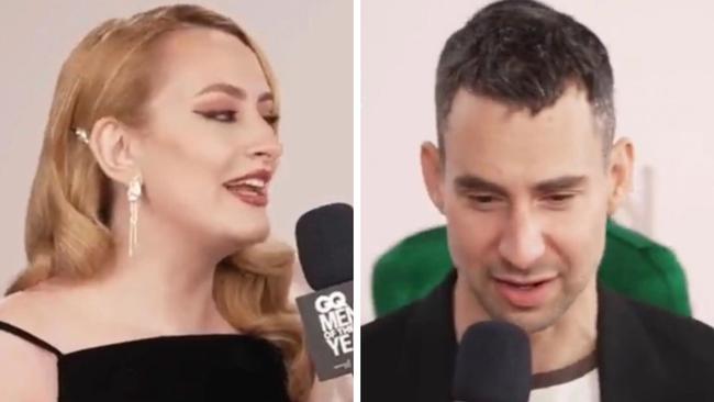 Jack Antonoff has been dubbed "rude" for his cringe-worthy red carpet interview with a popular social star.