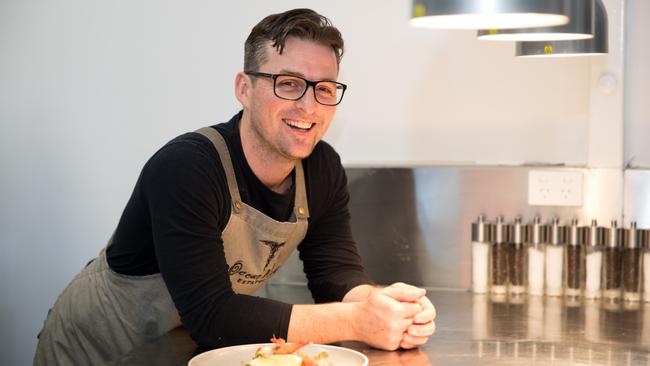 Ocean View Estates restaurant head chef Tony Tierney. Photo: Dominika Lis