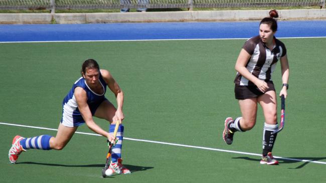 Port Adelaide Metro One player Tess Mayes against St Peter's Old Collegians during the 2015 grand final. Picture: Port Adelaide Hockey Club