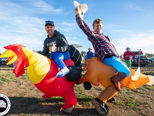 Day 2: Hay to Silverton – Ride ‘em cowboys! Photo: BOX RALLIES