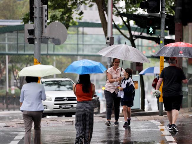 Eastern Australia has been hit by heavy rainfall and wild thunderstorms in October and November. Picture: NCA NewsWire / Damian Shaw