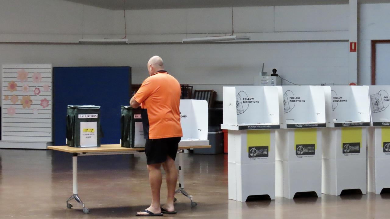 Polling for the 2023 Arafura by-election wrapped up in Jabiru on Saturday. Picture: Annabel Bowles