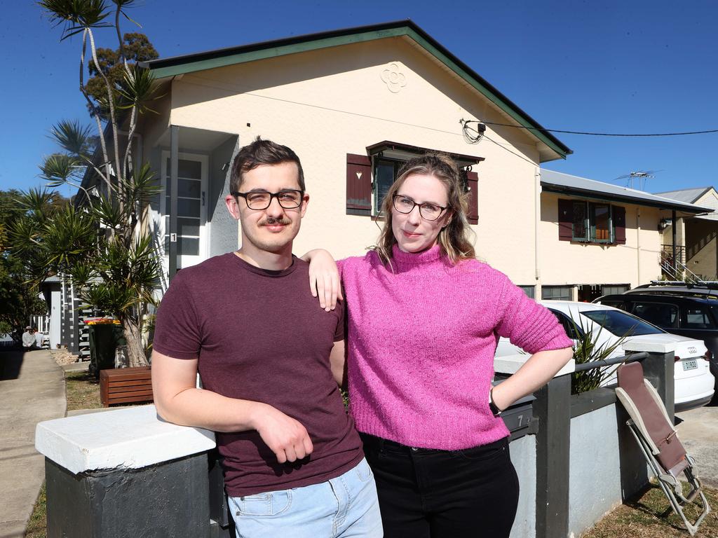 Eric Tessmann, 30, and Bethany Partridge, 29. Picture: Liam Kidston