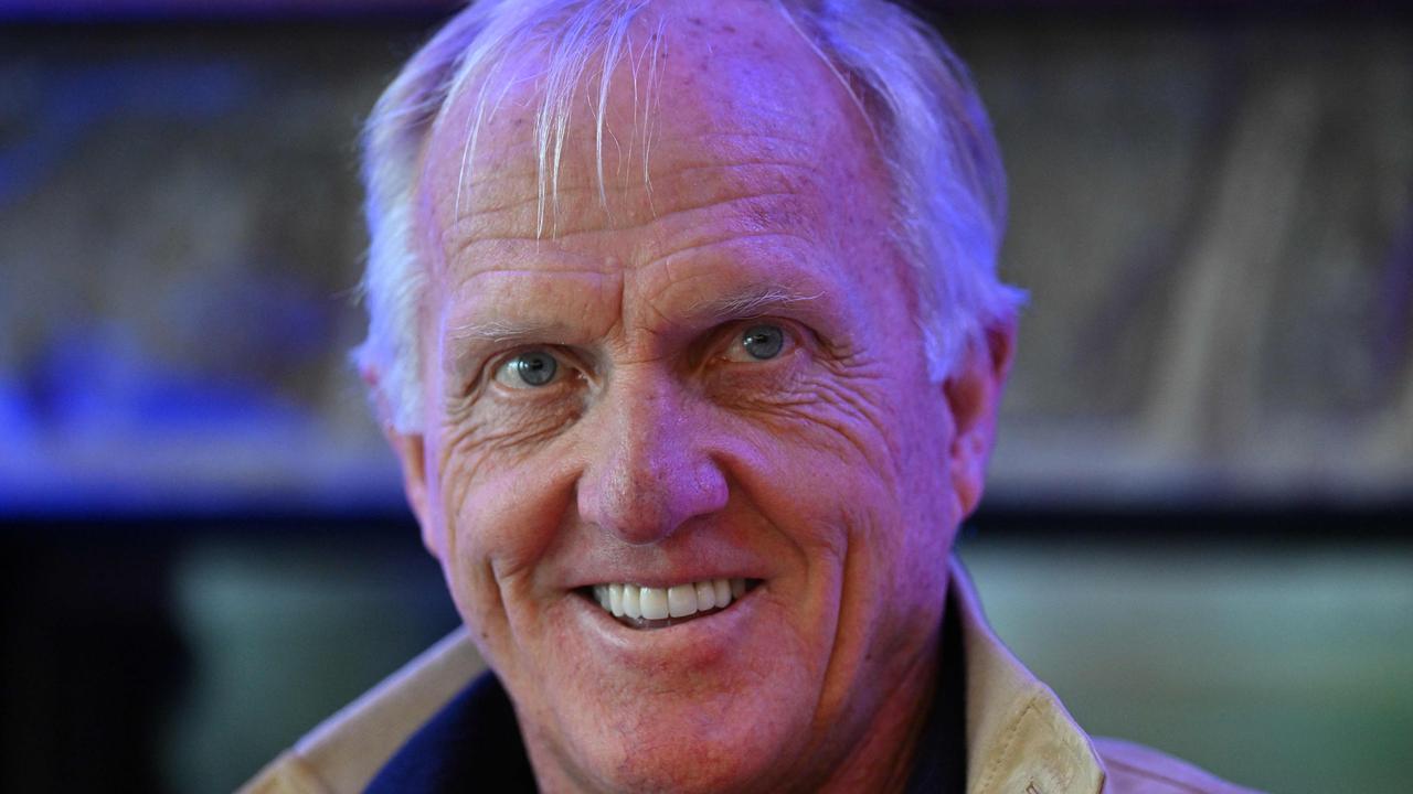 Greg Norman wants to build his breakaway LIV series of 54-hole events into a full league by 2024. (Photo by GLYN KIRK / AFP)