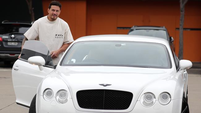 Sonny Bill Williams will be driving around in town in a Bentley, provided by cleaning tycoon Mohammed Merhi. Picture: Tim Hunter