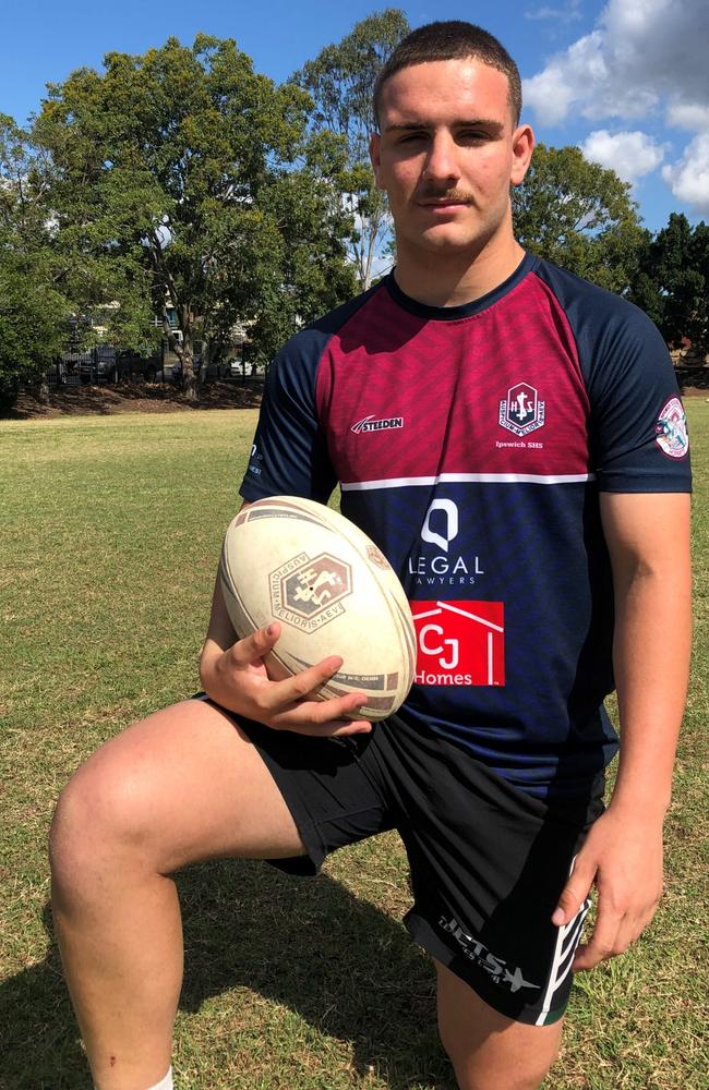 Canberra is calling for Ipswich State High School student Mason Pintegne, preparing for the footy opportunity of a lifetime.