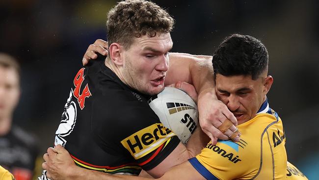 The Panthers have been forced to cancel a lucrative home trial game and grand final rematch against Parramatta. Picture: Getty Images