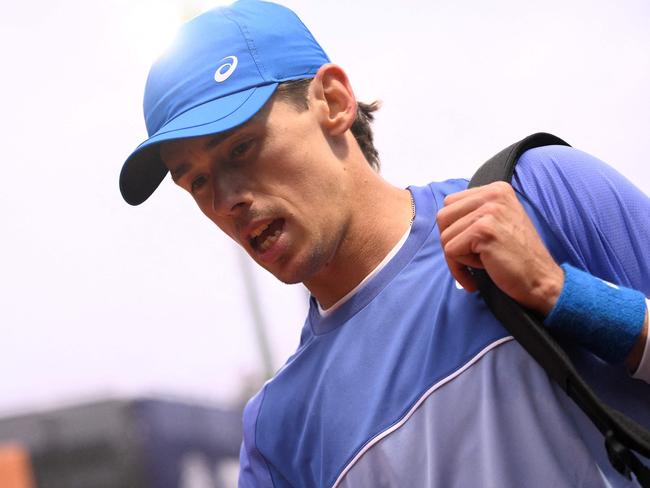 Australia's Alex De Minaur has beaten Rafael Nadal the past two times they have faced off. Picture: AFP