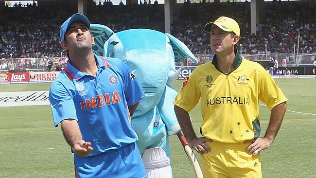 India’s MS Dhoni has equalled Ricky Ponting’s record for the most international matches captained.