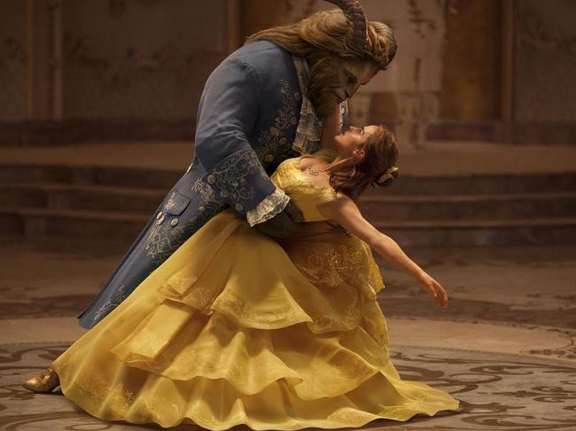 Emma Watson stars as Belle and Dan Stevens as the Beast in Disney's Beauty and The Beast, a live-action adaptation of the studio's animated classic directed by Bill Condon. Supplied Courtesy of Disney