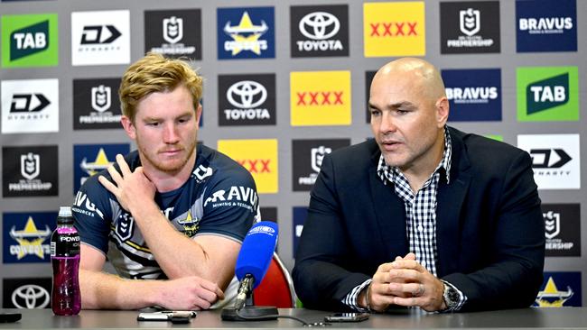 Todd Payten’s post match pressers have a recurring theme in 2024. Picture: Scott Davis / NRL Images