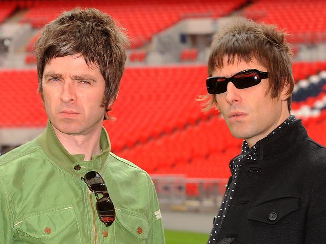 The warring Gallagher brothers are back. Picture: Getty Images