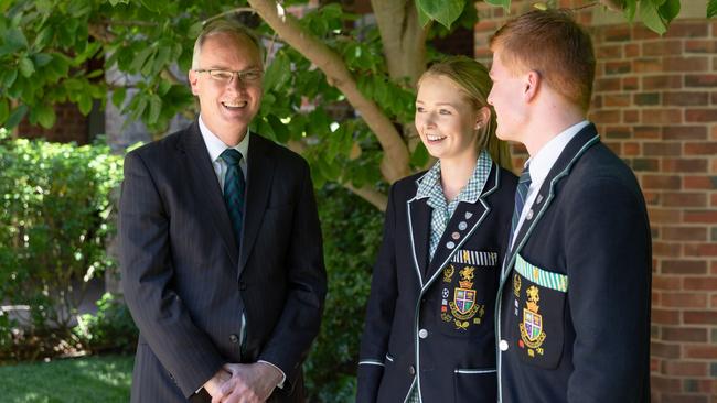 The Geelong College principal Dr Peter Miller said VCE results were like a “scoreboard”.