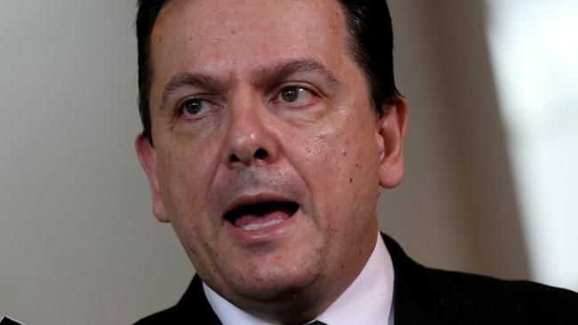 ‘Don’t care if it was Jesus’ … Independent Senator Nick Xenophon.