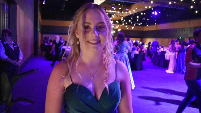 Skye Bajada at the Mackay State High School formal at the MECC, on Wednesday November 18. Picture: Zizi Averill