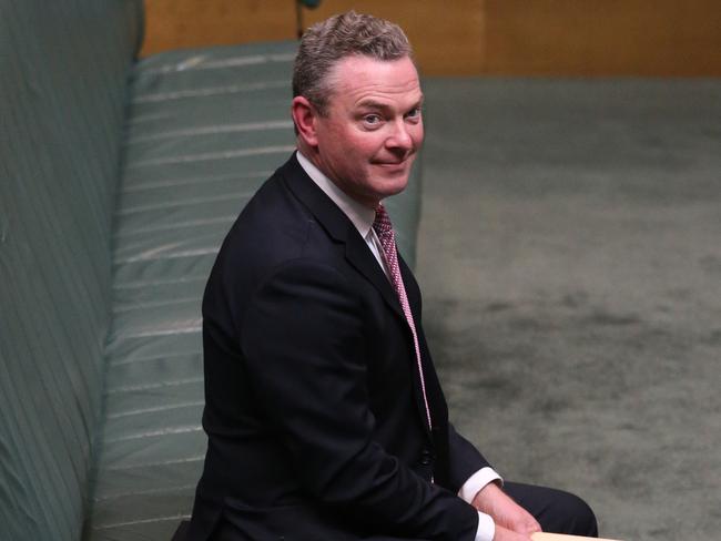 Christopher Pyne is under fire from conservative Liberal colleagues. Picture: Ray Strange