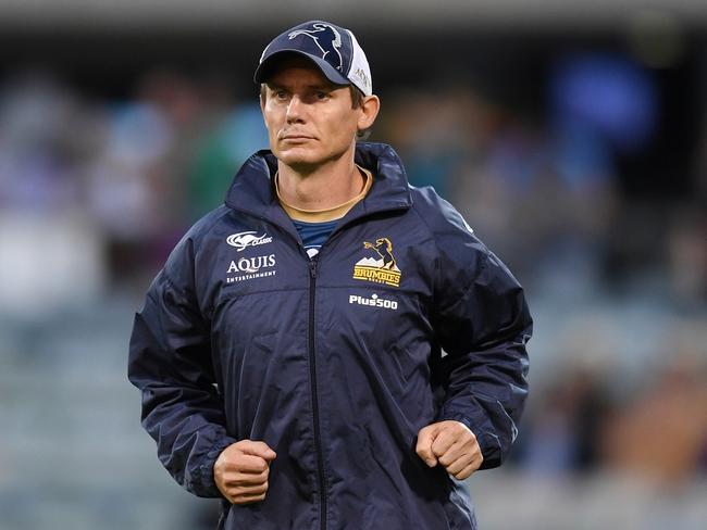 ACT Brumbies Coach Stephen Larkham.