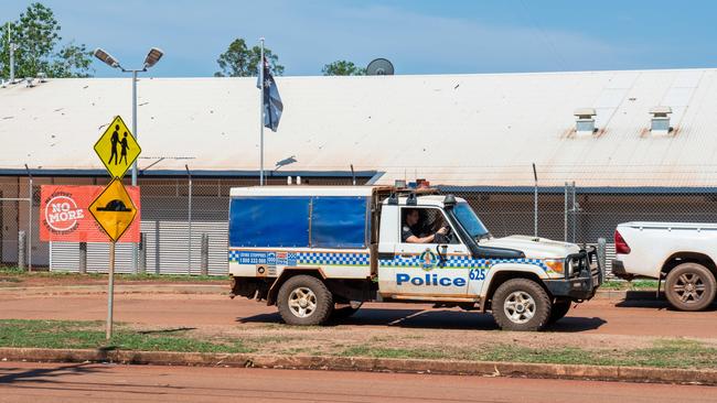 Police Station in Wadeye. Picture: Pema Tamang Pakhrin