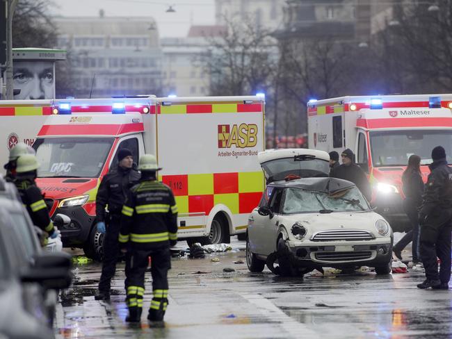 The driver of the vehicle has been detained by police. Picture: Getty Images