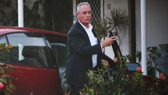 Sunday Telegraph. Bernard Nash arrives at his house late Friday afternoon at Shelly Beach on the Central Coast.