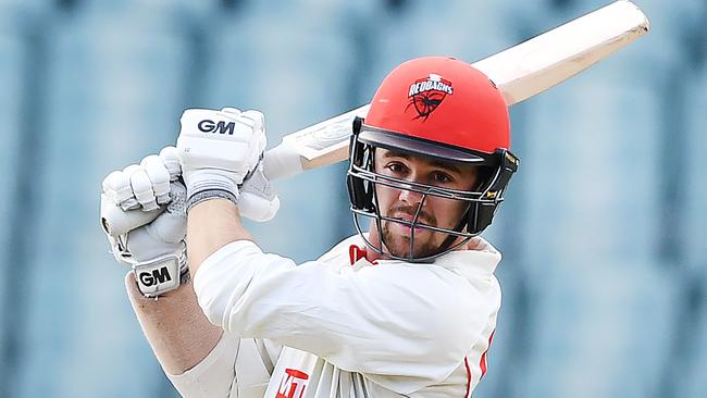 Travis Head was among the runs as he warmed up for Pakistan tour.