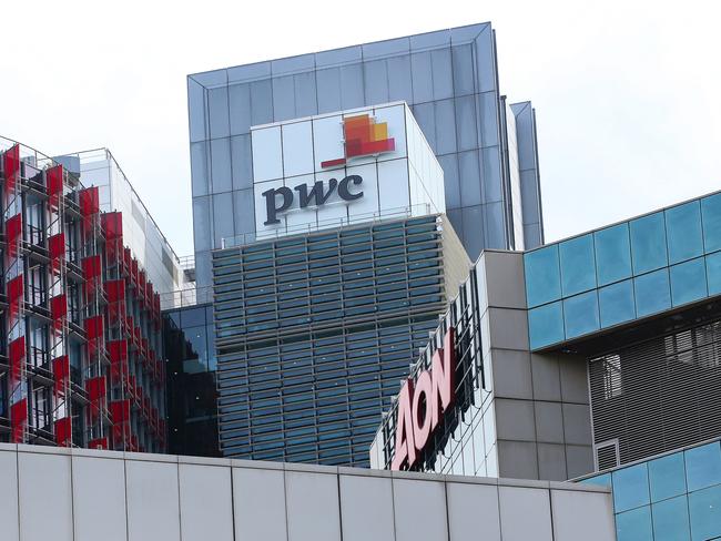 SYDNEY, AUSTRALIA: NewsWire Photos: MARCH 13 2024: A general view of the PWC Building in the CBD in Sydney after PwC Australia staff have been told 366 jobs will be axed as part of widespread cuts announced within the firm on Wednesday. The firmâs 7200-strong staff were informed at midday on Wednesday that 329 staff and up to 37 partners were losing their jobs major restructure. . Picture: NCA NewsWire/ Gaye Gerard