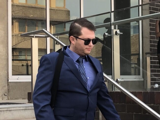 Michael Araco pleaded guilty to driving his car at a high school in Cabramatta in December 2019.