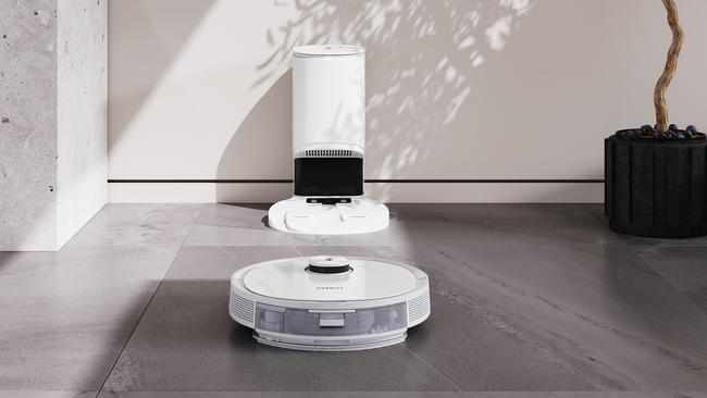 The Ecovacs Deebot T9+ robot vacuum features improved obstacle avoidance.,