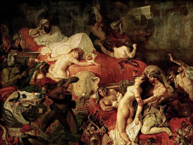 Eugene Delacroix, The Death of Sardanapalus, 1827, Paris, Louvre