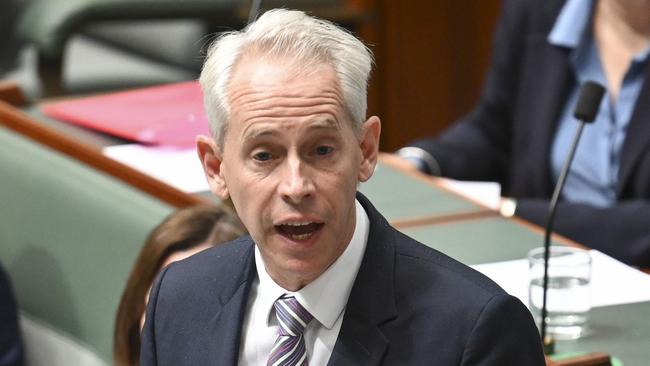 Immigration Minister Andrew Giles is under pressure to resign over a series of debacles in his portfolio. Picture: NewsWire / Martin Ollman