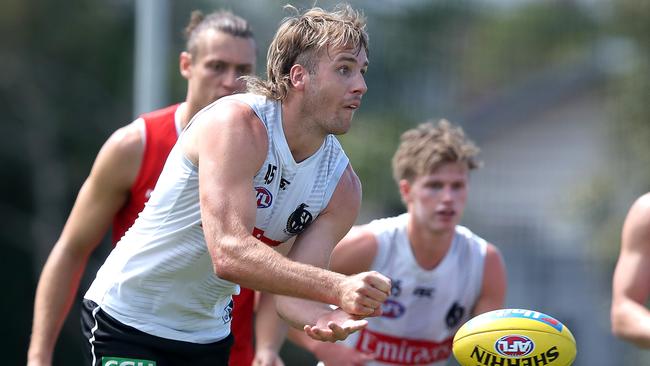 Will Max Lynch be the No. 1 ruckman at Hawthorn? Picture: Jono Searle/Getty Images