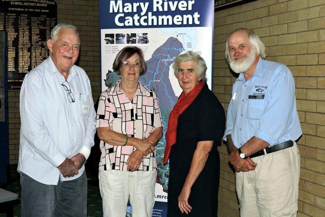 All set to look after the MRCCC in the coming year are deputy chairman Rob Priebe, secretary Annette Bourke, treasurer Margaret Thompson and chairman Ian Mackay.