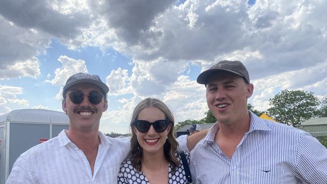 Punters dressed in their finest black and white for Derby Day races in Dubbo. Photo: Tijana Birdjan.