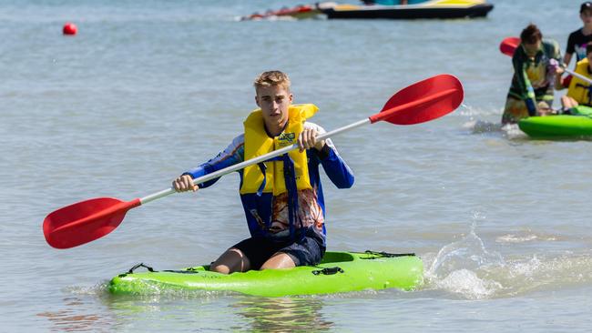 Darwin Beer Can Regatta at Mindil Beach, 2025. Picture: Pema Tamang Pakhrin