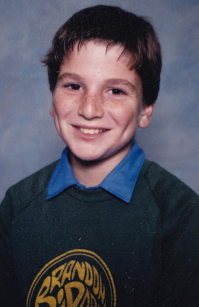 A photo of George as a schoolboy.