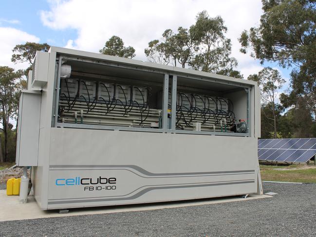 Vanadium redox flow battery (VRFBs)